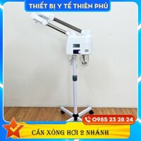 Cần xông 2 nhánh nóng và lạnh, Máy xông hơi 2 cần Nóng Lạnh KL-838 - Máy xông mặt, cần xông spa cao cấp