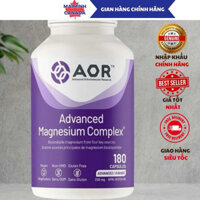 (Canada) Viên uống AOR Advanced Magnesium Complex® 90 viên; 180 viên Date 5/2027