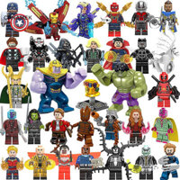 Canamek 32 Chiếc Marvel Avengers Siêu Anh Hùng Truyện Tranh Mini Nhân Vật Dc Minifigure Quà Tặng Cho Trẻ Em CSF
