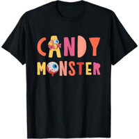 Candy Monster - Kẹo Halloween rùng rợn - Áo thun Halloween