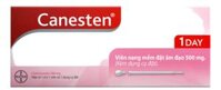 Canesten 1 day Clotrimazole 500mg Bayer (Hộp/1viên + 1dụng cụ đặt) chống nấm candida