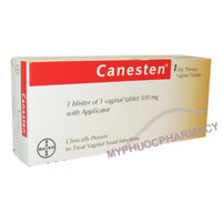 CANESTEN 500MG VIÊN ĐẶT ÂM ĐẠO