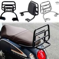 Cảng/ baga tựa lưng xe máy SCOOPY - tĩnh điện đen