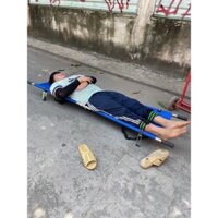 Cáng cứu thương, cáng y tế, băng ca y tế, băng ca cấp cứu có bánh xe - Tải trọng: 130Kg