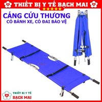 Cáng Cứu Thương Có Bánh Xe, Có Đai Bảo Vệ