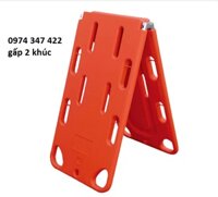 CÁNG CỨU THƯƠNG NHỰA CỨNG GẤP 2 KHÚC