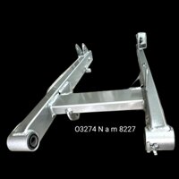 Càng gắp, gấp bánh sau FUTURE MẬP, LED 125... bạc VD168