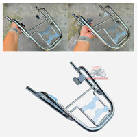 Cảng Sau 2 Tầng V2 INOX gắn xe máy Wave A100 RS100 WaveA110 S110 Blade RSX FULED