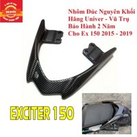 Cảng Sau Exciter 150 Nhôm Nguyên Khối Mạ Cacbon - Tay Dắt Cảng Sau Ex150 Ex 150 2015 - 2019