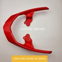Cảng sau kiểu SPARK dùng cho xe SIRIUS  (cảng bằng nhôm đúc áp lực dày, chắc sơn tĩnh điện với 4 màu cho khách chọn).