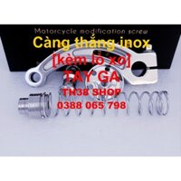 càng thắng inox xe số, tay ga [kèm lò xo lựa chọn bên dưới]