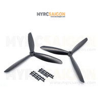 Cánh 3-Blade 8045 màu đen (1 cặp thuận nghịch)