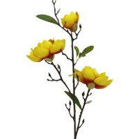 Cành 3 Hoa mộc lan cao su mềm Y007-103cm