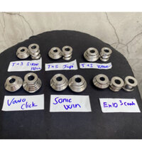 Canh bánh inox 304 giữ lại phốt zin lắp nhiều loại xe