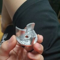 Cánh Bơm Cho Máy Bơm Nước Mini V2 Bằng Nhôm CNC