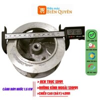 Cánh Bơm Nước 1.5kw - Cánh Quạt Máy Bơm Nước - Cánh Bơm Tõm Ren 12mm Bằng Nhôm Hợp Kim Cao Cấp