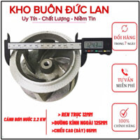 Cánh Bơm Nước - Cánh Quạt Máy Bơm Nước 2.2kw - Cánh Bơm Tõm Ren 12mm Bằng Nhôm Hợp Kim Cao Cấp
