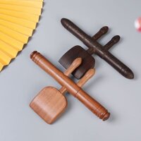 Cánh Gà Gỗ Shengyang Xẻng Gỗ Chắc Chắn Dụng Cụ Mở Lưng Cạo Xẻng Y Học Trung Quốc Châm Cứu Massage Dụng Cụ Cột Sống Cán Pin