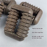 Cánh Gà Gỗ Tay Gỗ Con Lăn Hộ Gia Đình Lòng Bàn Tay Máy Mát Xa Toàn Thân Đa Năng Huyệt Xoa Miễn Phí