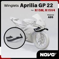 Cánh Gió Aprilia GP Cho Yamaha R15m, R15V4 - NOVO moto [ Aprilia GP Winglets For Yamaha R15m, R15V4 ]