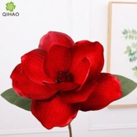 Cành hoa mộc lan 1 bông lớn cắm lọ trang trí -hoa giả