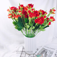 Cành hồng cổ điển – Hoa Giả Cao Cấp