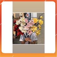 Cành Mộc Lan cổ cao cấp dài 1,3m siêu đẹp - Kho sỉ