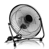 [Cánh nhựa] Quạt lồng sắt Lileng 819 , quạt để bàn mini thiết kế 3 cánh quạt siêu mát sử dung nguồn điện USB 5V tiện lợi