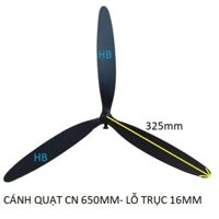 Cánh quạt công nghiệp 650mm lỗ trục 16mm - Cánh quạt công nghiệp thông dụng