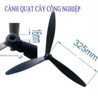 Cánh quạt công nghiệp Điện cơ Komasu 650mm - Nhôm đúc - Lỗ trục 16mm