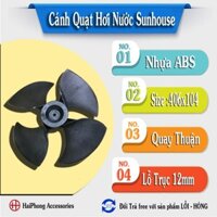 Cánh quạt điều hòa sunhouse 7735/7739/7740/7742/7747/7757 nhựa abs,dầy, khó gãy, chịu được tốc 2800v/p