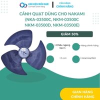 Cánh quạt dùng cho Nakami(NKA-03500C, NKM-03500C
NKM-03500D, NKM-03500E)