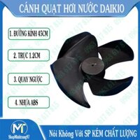 Cánh quạt hơi nước DAIKIO 5000A, 5000B, 5000C, 5000D...màu đen có gờ vát cánh