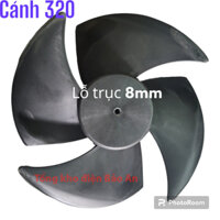 Cánh quạt hơi nước Đường kính 320cm, lỗ trục 8 và 12mm chiều quay thuận