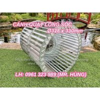 Cánh quạt lồng sóc đôi Ø328 x 330mm