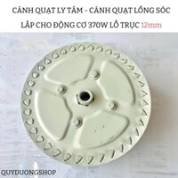 Cánh Quạt Ly Tâm - Cánh Lồng Sóc (cánh quạt bễ ) loại 370W Lỗ Trục 12mm