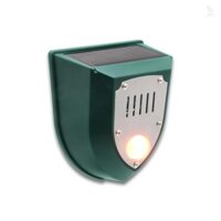 Cánh quạt siêu âm điện tử năng lượng mặt trời với cảm biến chuyển động PIR Báo động hẹn giờ Cảm ứng cơ thể con người Đèn báo động hồng ngoại Thiết bị đuổi động vật chống trộm IP55 Chống nước cho biệt thự gia đình O