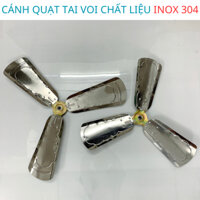 Cánh quạt TAI VOI 650 - 750 lỗ trục 12-14mm ( chế quạt công nghiệp ) . Chất liệu inox cực kỳ chắc chắn
