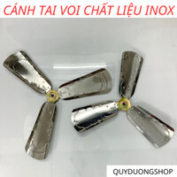 Cánh quạt TAI VOI 650 - 750 lỗ trục 12-14mm ( chế quạt công nghiệp ) . Chất liệu inox cực kỳ chắc chắn