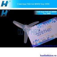 Cánh Quạt Thổi Gió 80MM Trục 2MM                                               Yêu thích