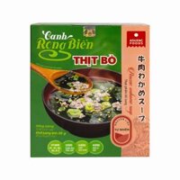 Canh rong biển ăn liền thịt bò Asuzac 40g (4gx10gói) - Hachi Hachi Japan Shop