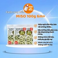 Canh Rong Biển Đậu Hũ Khô Miso Nhật Bản Túi 100g Sấy Nấu Canh Bổ Sung Vitamin Khoáng Chất Cho Bà Bầu Trẻ Nhỏ