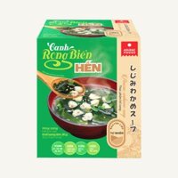 Canh rong biển hến Asuzac 35g (3.5g x 10gói) Gomi Mall