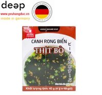 Canh rong biển thịt bò Asuzac 40g (4gx10gói) DEEP12 | Nghĩ đến chất lượng cao nghĩ đến www.yeuhangduc.vn