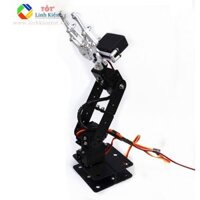 Cánh tay robot 4 bậc - ARM 4 DoF hợp kim nhôm với mỏ kẹp