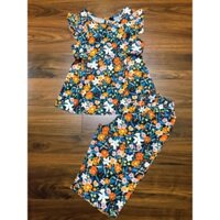 CÁNH TIÊN QUẦN LỬNG-Bộ Tole Mặc Nhà, Bộ Lanh nữ 45-70kg (FULL SIZE 03)