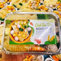 Canh tôm tươi bóng mọc