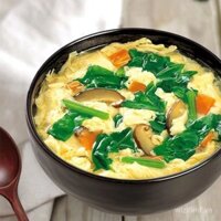 Canh trứng thơm Xinmei, canh trứng rong biển, canh rau củ ăn liền, canh rau chân vịt ăn liền, canh trứng không cần nấu