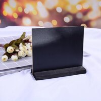 Canhtq Table top blackboard & stand menu notice display mini chalk board home decor