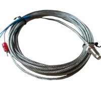 Can nhiệt PT100 ốc M6 đầu dò dài 1cm dây dài 3m, dải nhiệt từ -200 đến 450 độ C